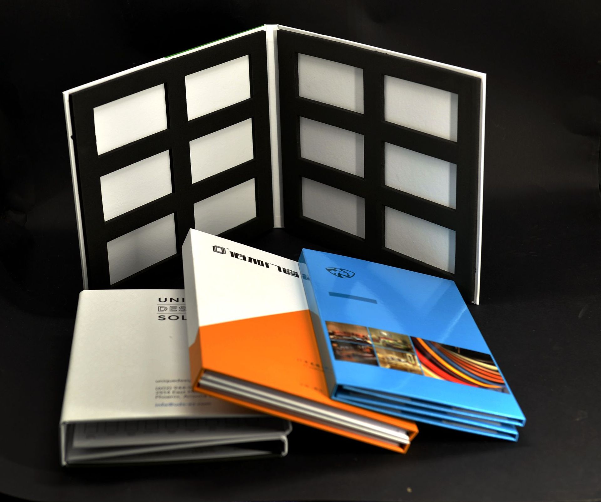 定做色卡企业画册产品说明书彩盒印刷精装图册样本设计厂家