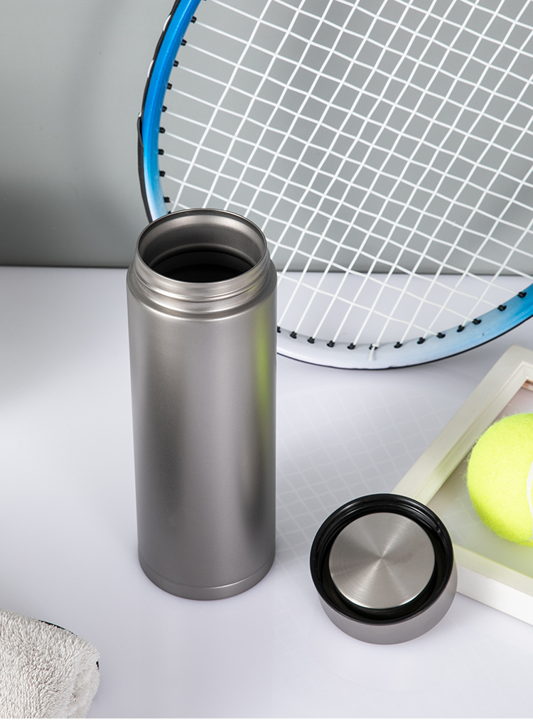 纯钛保温水杯双层钛合金水杯保温刻字钛商务礼品水杯厂家订购