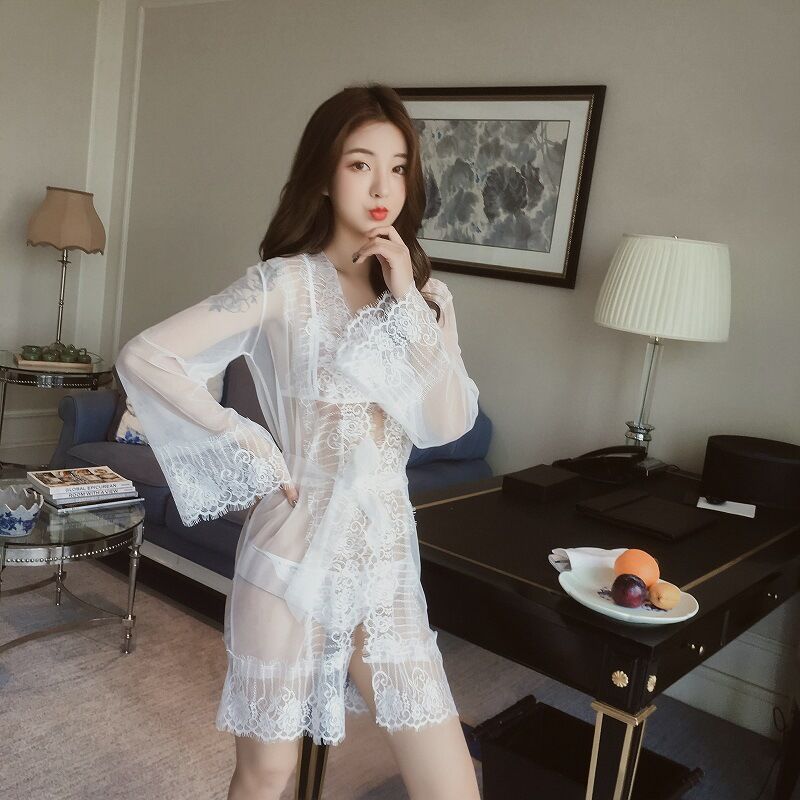 性感情趣内衣小胸开档睡衣制服诱惑三点式用品透视装激情套装女骚