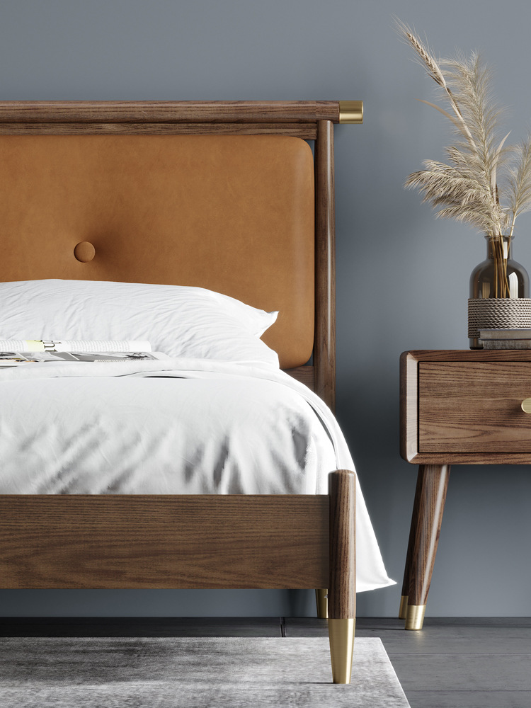 浅色胡桃实木家具