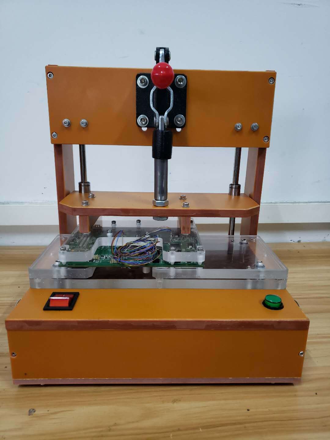 蓝牙pcb板快速夹测试架 老化功能检测治具 工装夹具 测试夹具