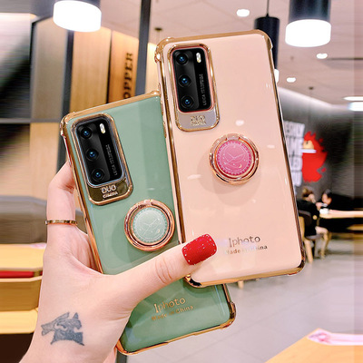 适用于华为nova7手机壳7se/7pro/6se/5ipro电镀硅胶软壳地摊货源