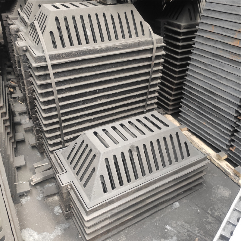 厂家 球墨铸铁溢流井 排水铸铁圆形雨水篦子 井盖板 电缆沟盖板