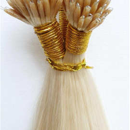 钢丝发外贸欧美流行铝线发nano hair隐形无痕接发假发棒棒发厂家