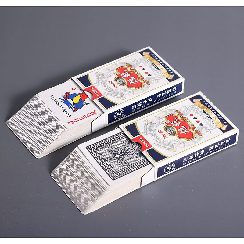 旭龙85广告牌斗地主扑克牌休闲德州扑克家庭娱乐桌游牌ktv纸牌