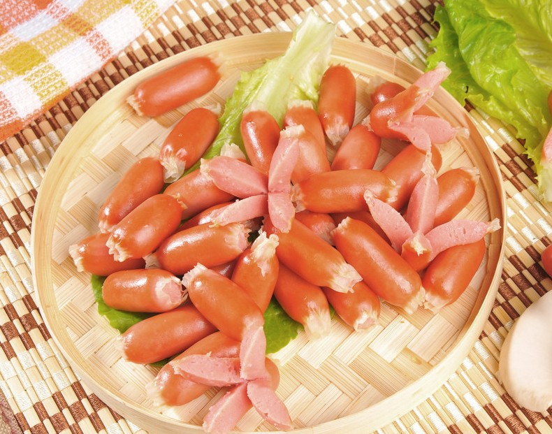 荷美尔小牛qq肠 1kg 60根 5cm 香肠 烤肠 野外烧烤 火锅原料