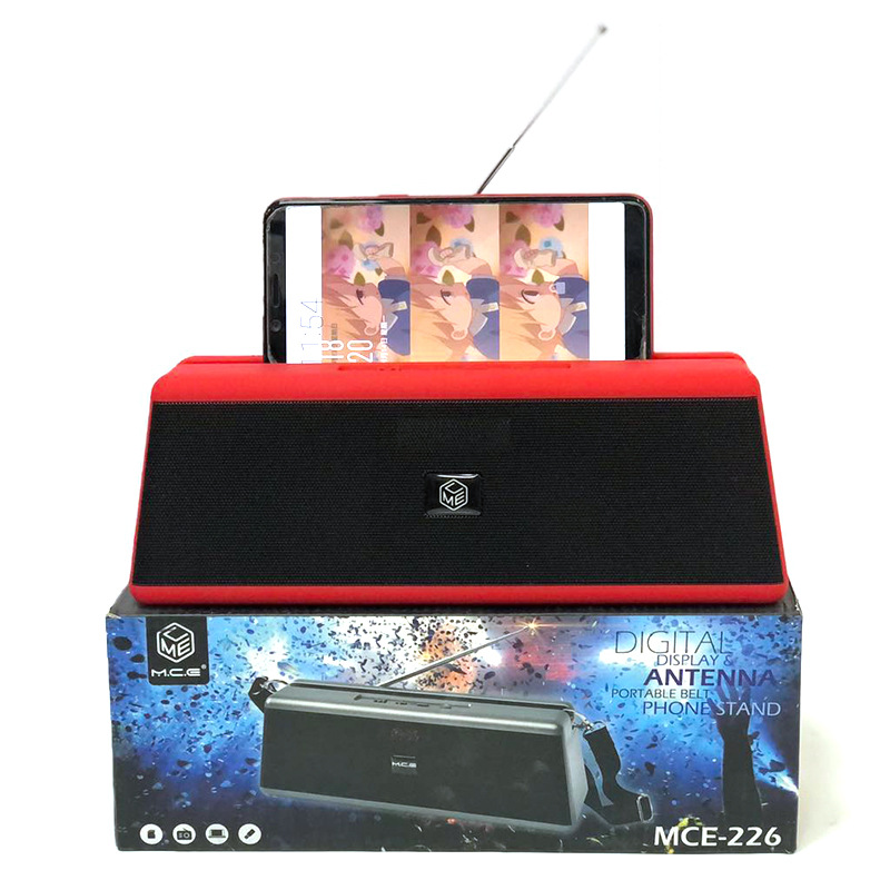 New MCE-226 Bluetooth Speaker Radio Card Portable Portable Speaker Card