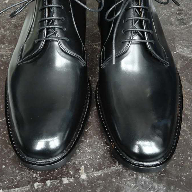 德比外耳系带手工皮鞋支持任何工艺颜色定制