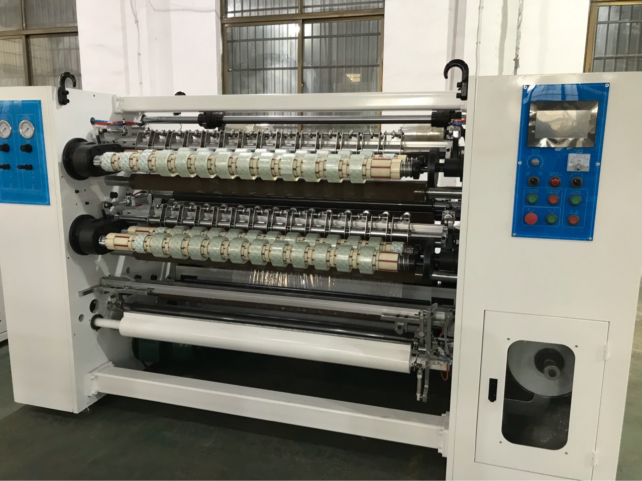 超透明胶带分条机 无气泡胶带分条机 超透明胶带分切机