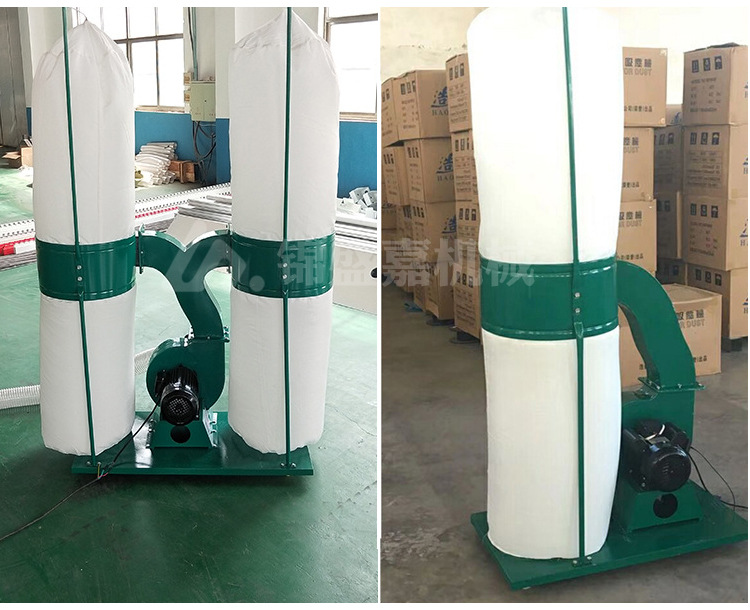 木工机械吸尘器木工布袋吸尘器木工粉尘吸尘器7.5kw吸尘器集尘器