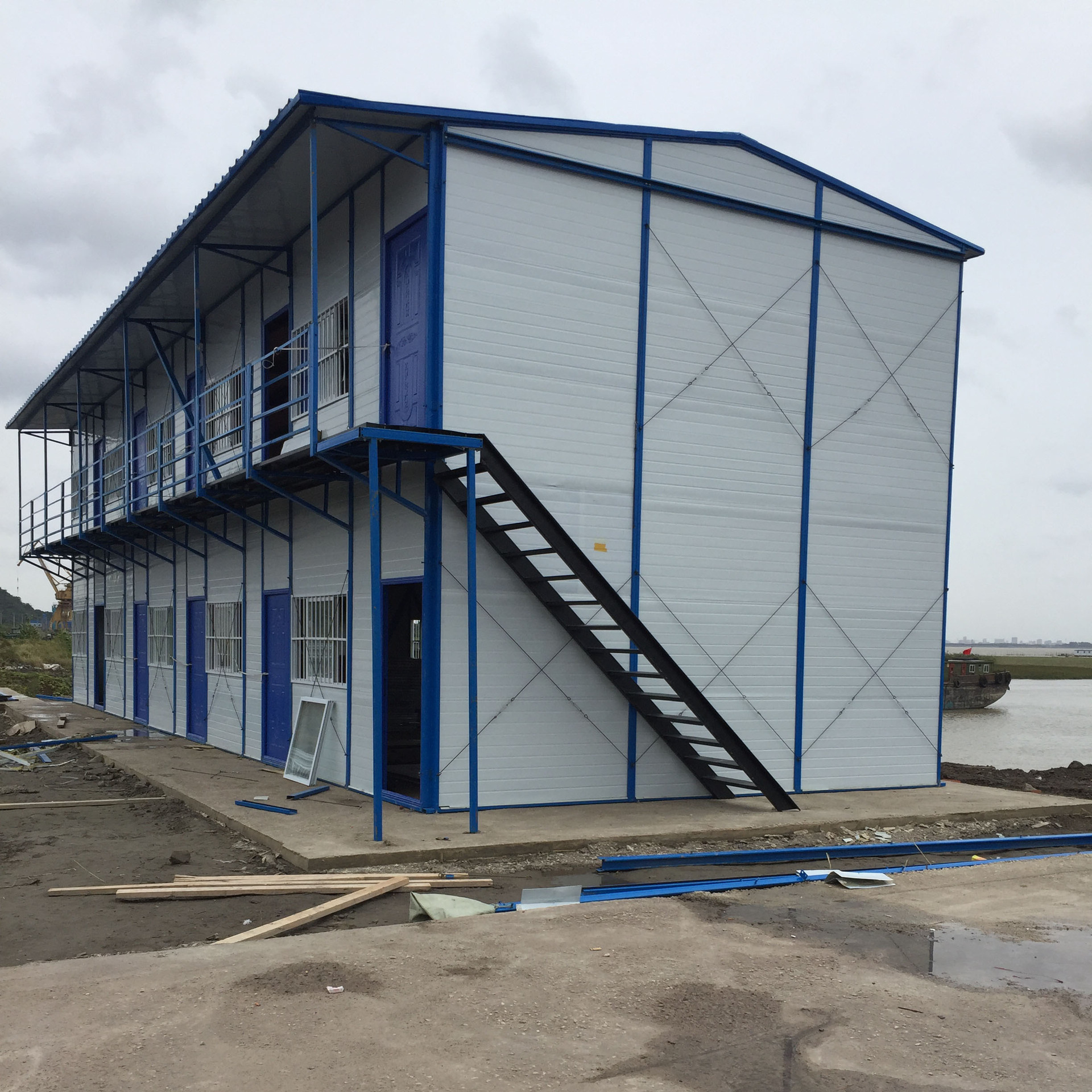 【换购】轻钢组合雅致房彩钢板房全套材料包发楼房支持非标定制