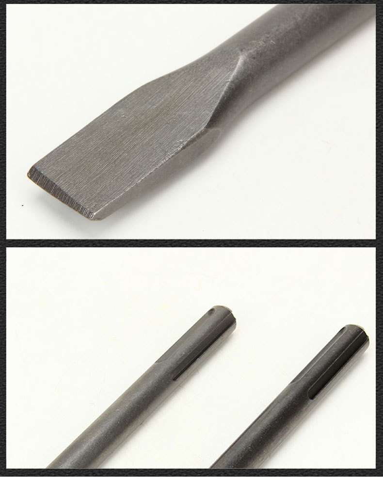 五坑电锤凿子尖扁加宽大扁铲混凝土墙壁破碎电镐头sdsmax凿子