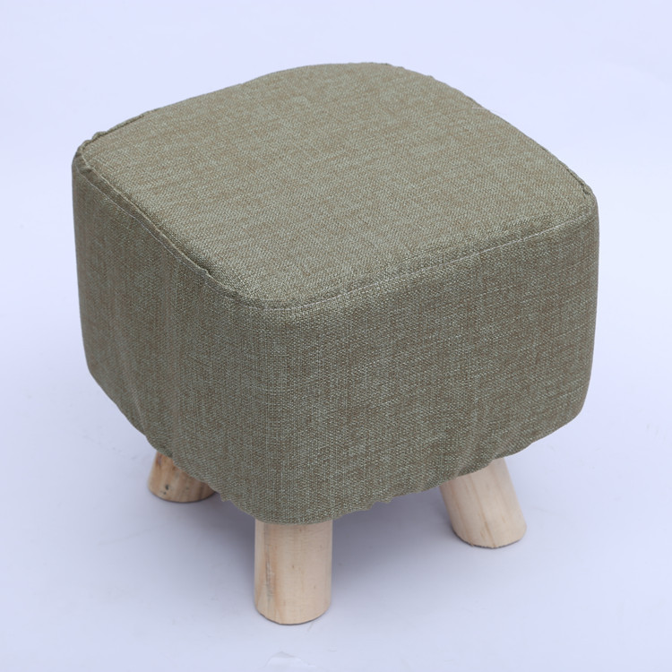 布凳换鞋凳 小方凳实木小木凳沙发凳家居活动礼品可印logo