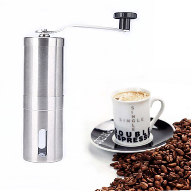 Amazon Hot Manual Coffee Machine Stainless Steel Coffee Grinder Coffee Grinder Factory in Stock Supply