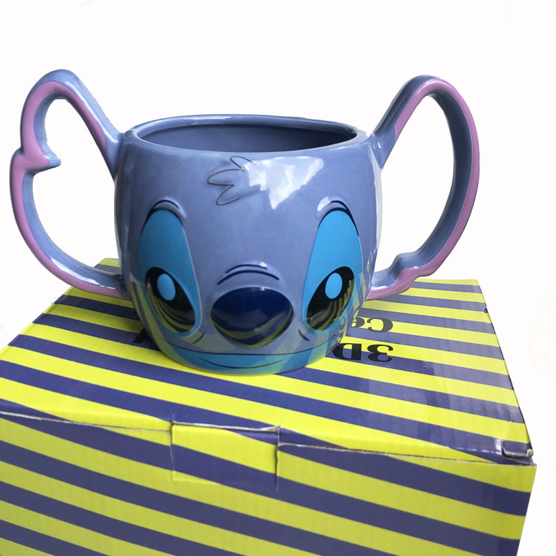 Cartoon 3d Cartoon Porcelain Mug Water Cup Coffee Cup Gift for Friends Logo Can Be Added