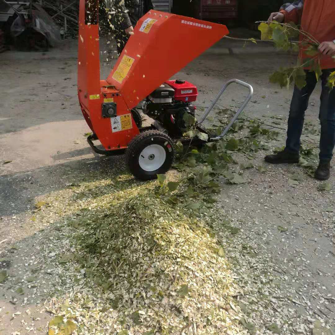 果树枝粉碎机 枝条粉碎机 园林汽油碎枝机 柴油电启动碎木机-阿里巴巴