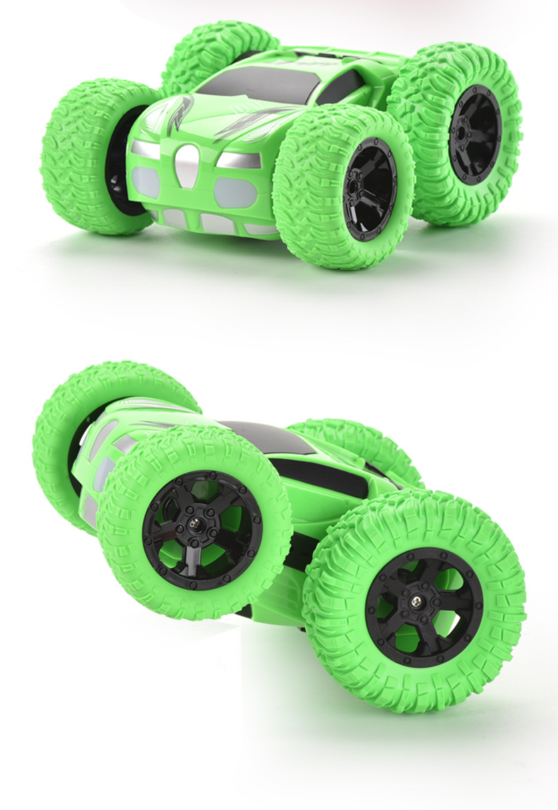 4g四驱翻滚双面车遥控儿童玩具车