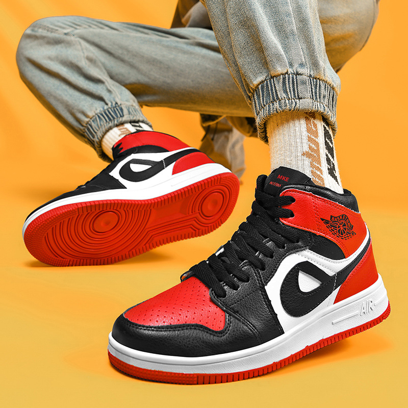 2021新款空军一号高帮aj情侣潮鞋韩版时尚休闲运动鞋篮球鞋aj男鞋