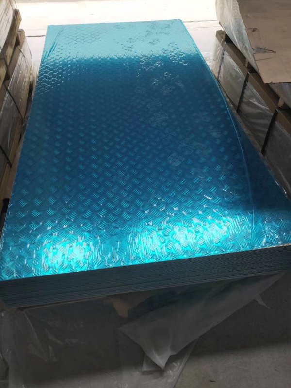 圧花纹铝板3003 五条筋 橘皮纹 o态铝板 铝型材 o态铝板