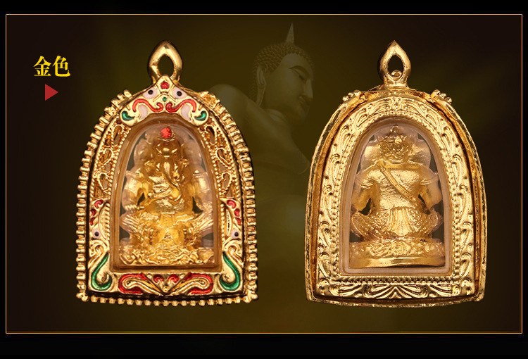 泰国佛牌 尊形智慧象神佛牌批发 量大可私外壳 店主亲自跑庙