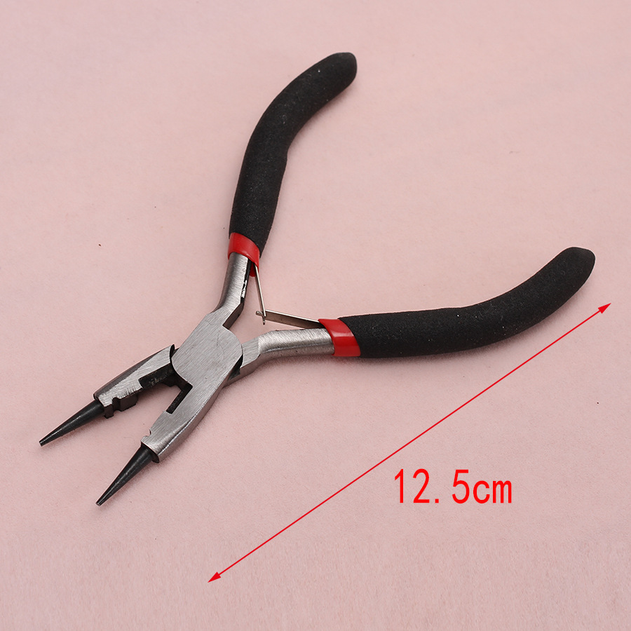 手工diy珠宝饰品制作工具圆嘴钳子弯九字t字针钳牢固