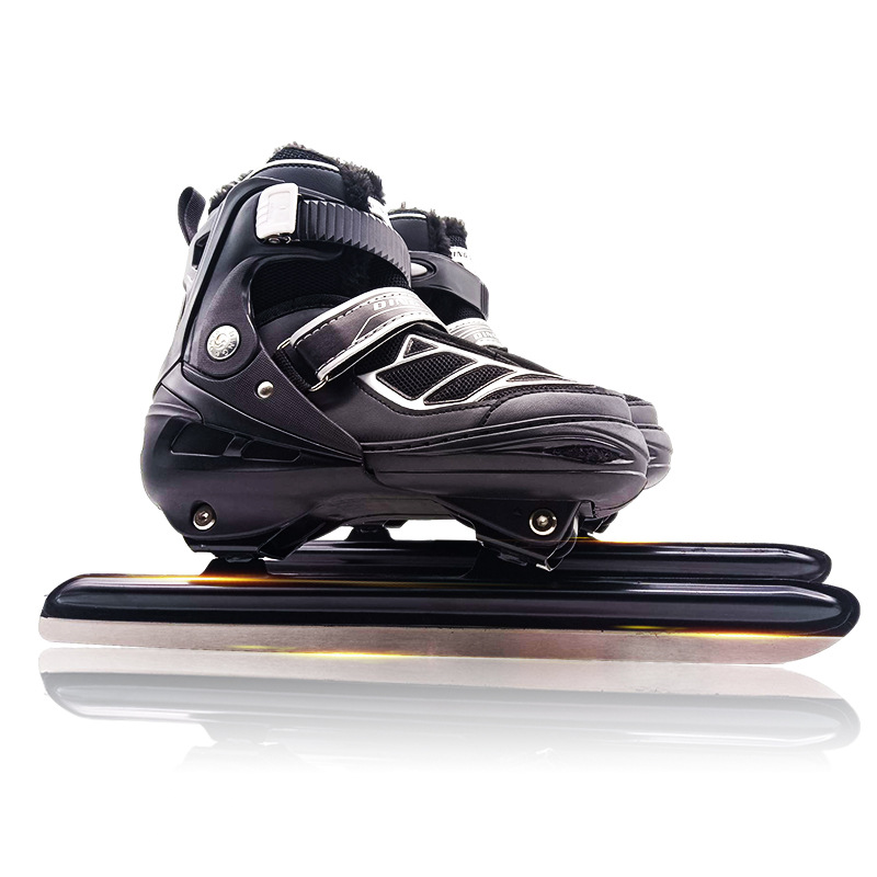钢托冰刀鞋儿童可调冰刀速滑冰球刀男女成人花样鞋初学溜冰刀