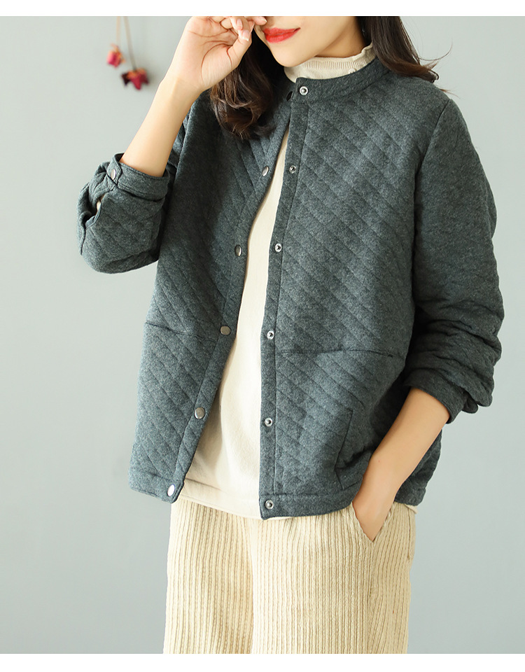 空气棉外套女宽松大码韩版休闲文艺百搭棒球服2020秋冬长袖上衣女