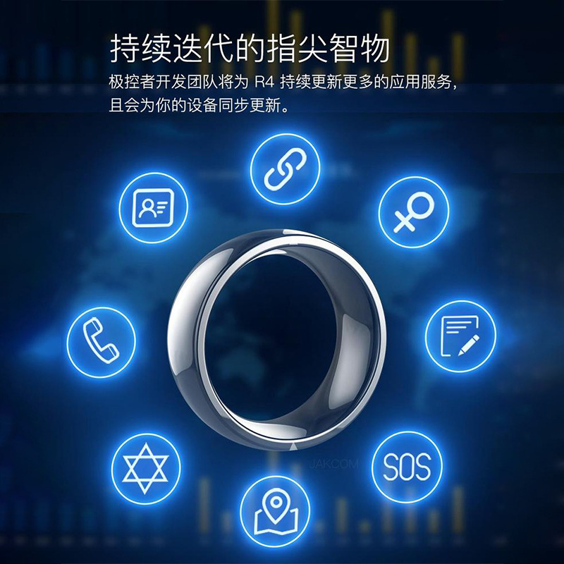 Smart Ring R4 Multifunctional Magic Ring Support Ios Android Icid Card Access Control Identification Smart Wear