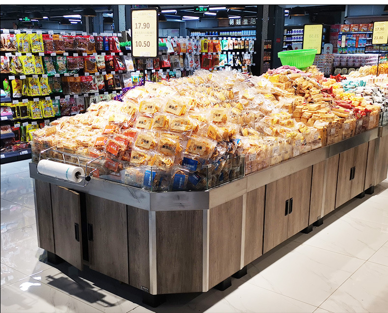散称柜超市散货柜散称散装食品零食货架便利店糖果柜干果柜干货柜