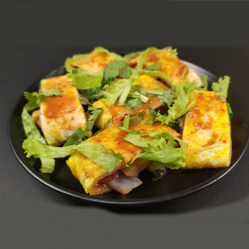 烤冷面10张家庭装500g 试吃装250g 东北 烤冷面片 辣酱料批发烤