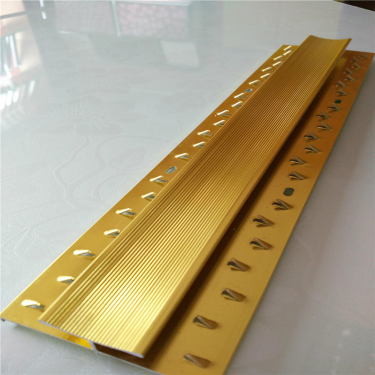 铝合金地毯扣条 工字型 装饰压条 瓷砖阳角线 佛山南海 厂家直供