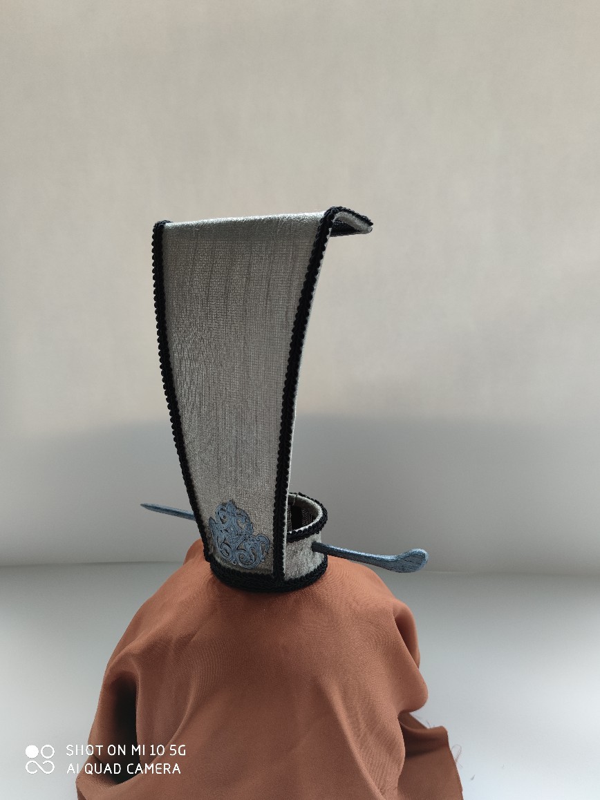 透纱束发冠古装剧束发冠秦汉朝束发冠三国魏晋朝束发冠透纱束发冠