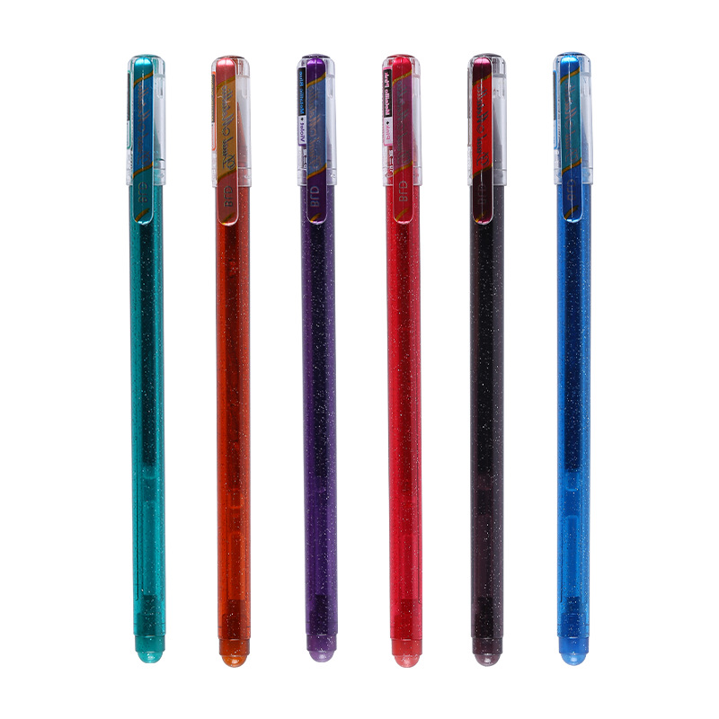 布兰迪时尚金属闪光双色笔中性笔荧光笔diy创作笔涂鸦笔173/1.0mm