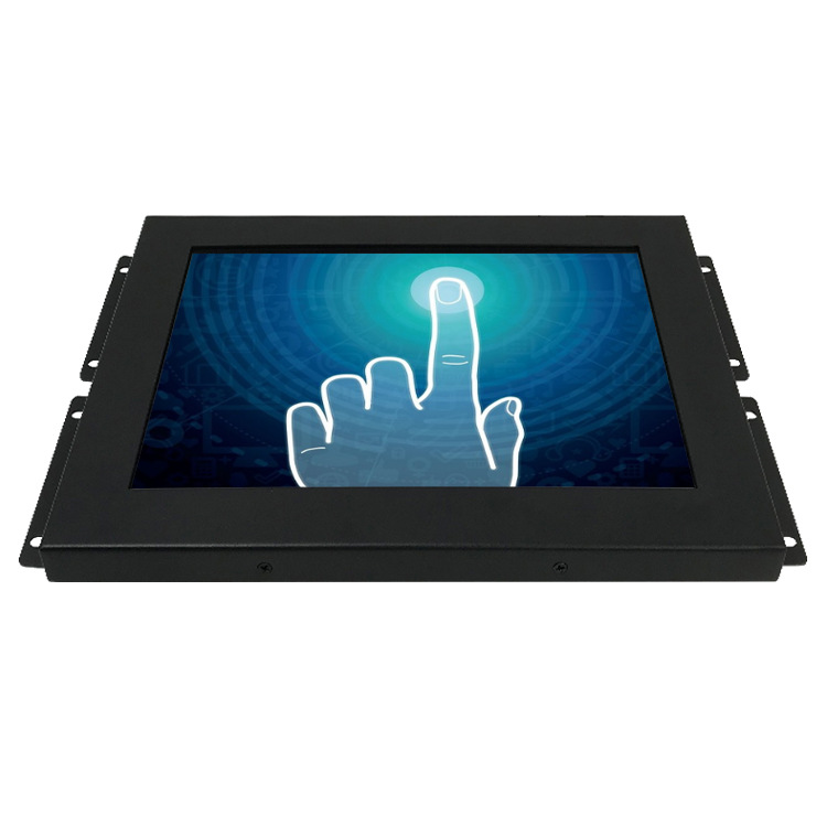 oem/oem 一件代发 10寸便携式液晶显示器 工业嵌入式电阻触摸屏