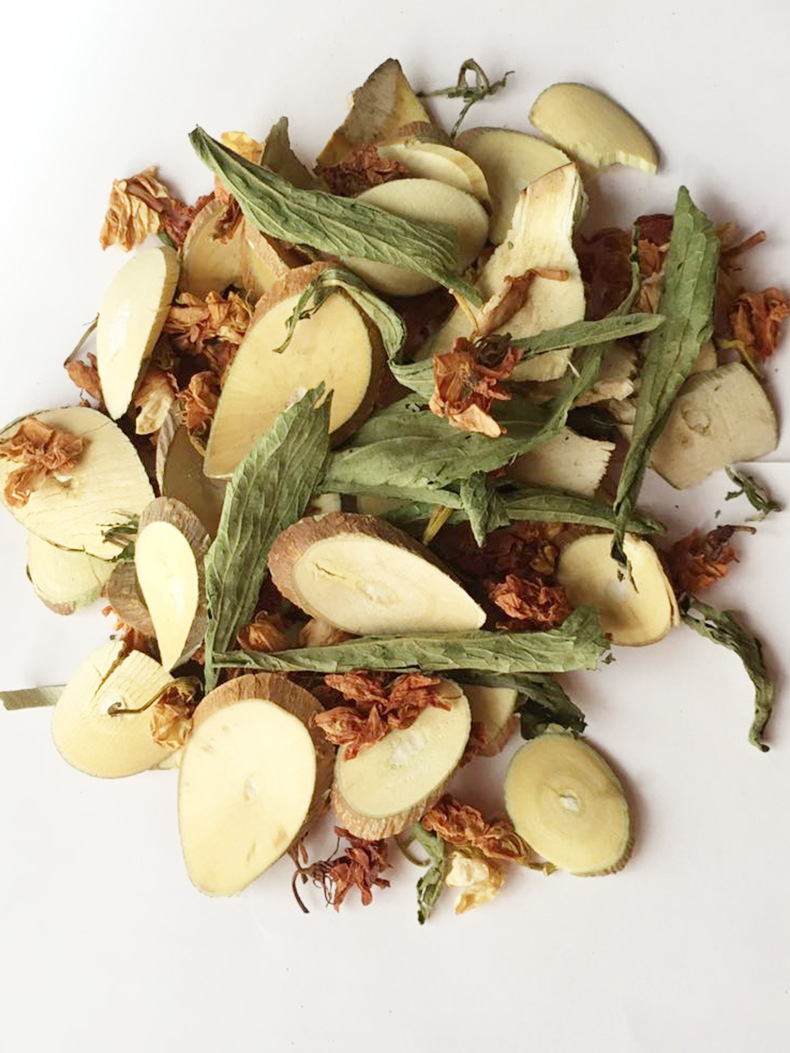 江湖地摊展会货源桑枝茶百花草茶凉茶花茶地摊茶货源10元模式