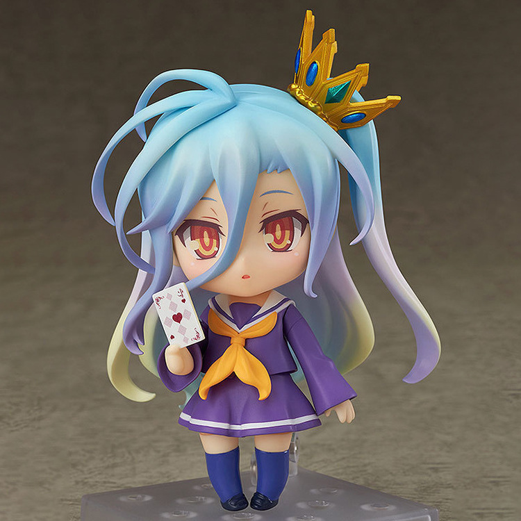 q版粘土 no game no life 653# 游戏人生 白 手办模型公仔 粘土人