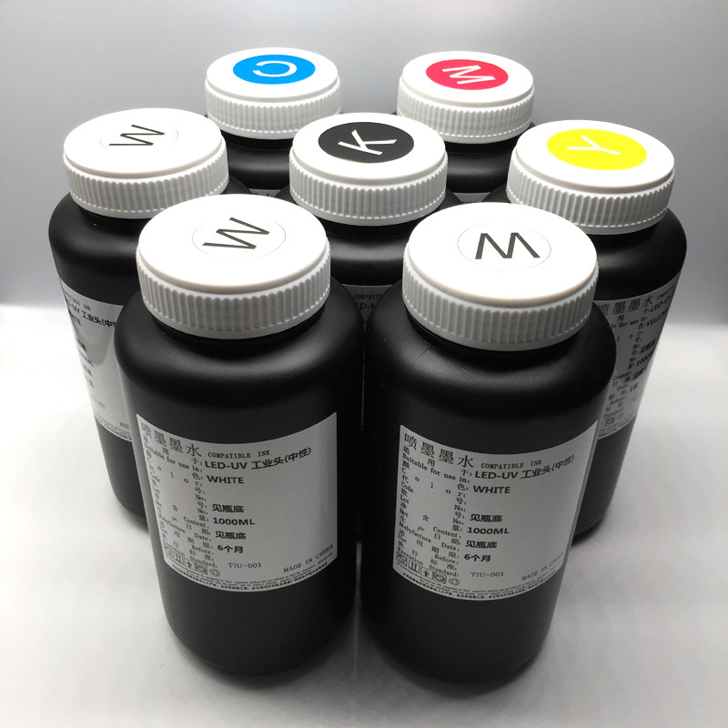 中性uv墨水ricohg5柯尼卡1024i东芝精工g4工业喷头uv油墨