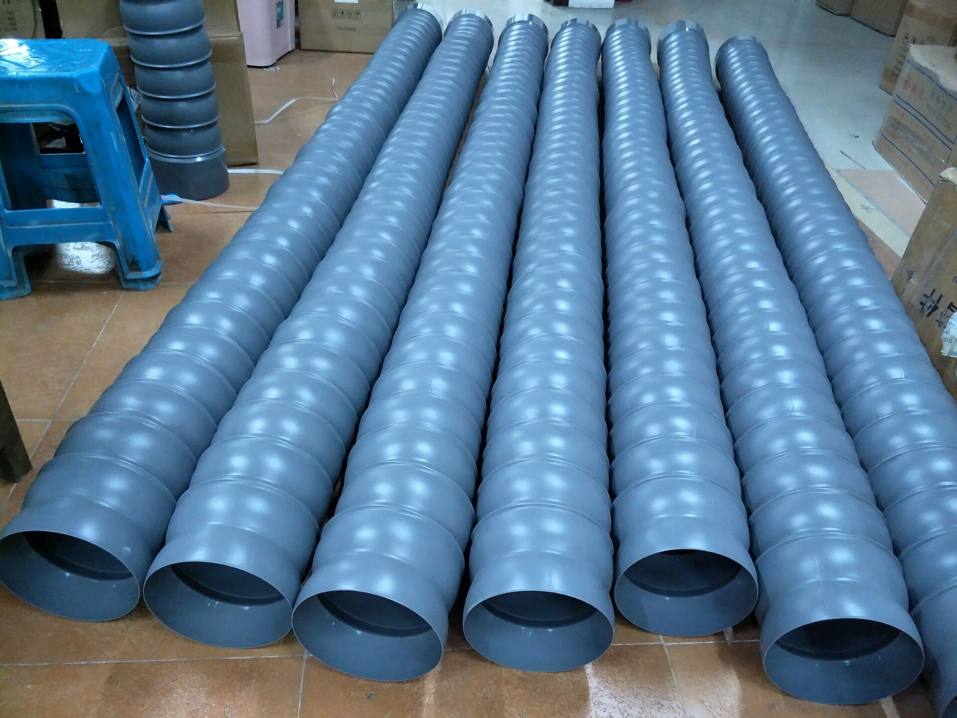 新品工业除尘通风110mm万向定位竹节吸烟管免支撑焊锡艾灸抽烟管