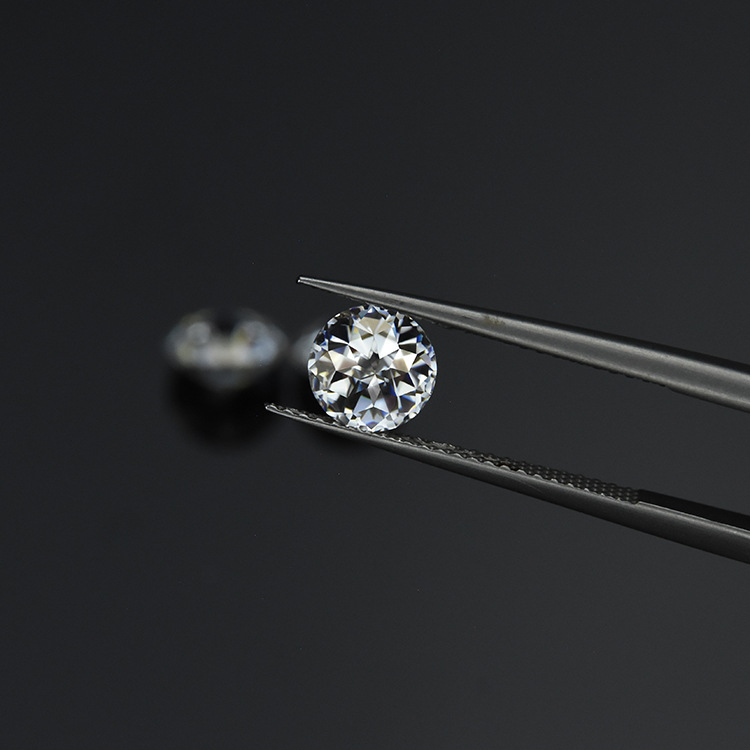 批发d色fl净度莫桑钻 ex切工 圆形八心八箭  腰码 莫桑石 镶钻