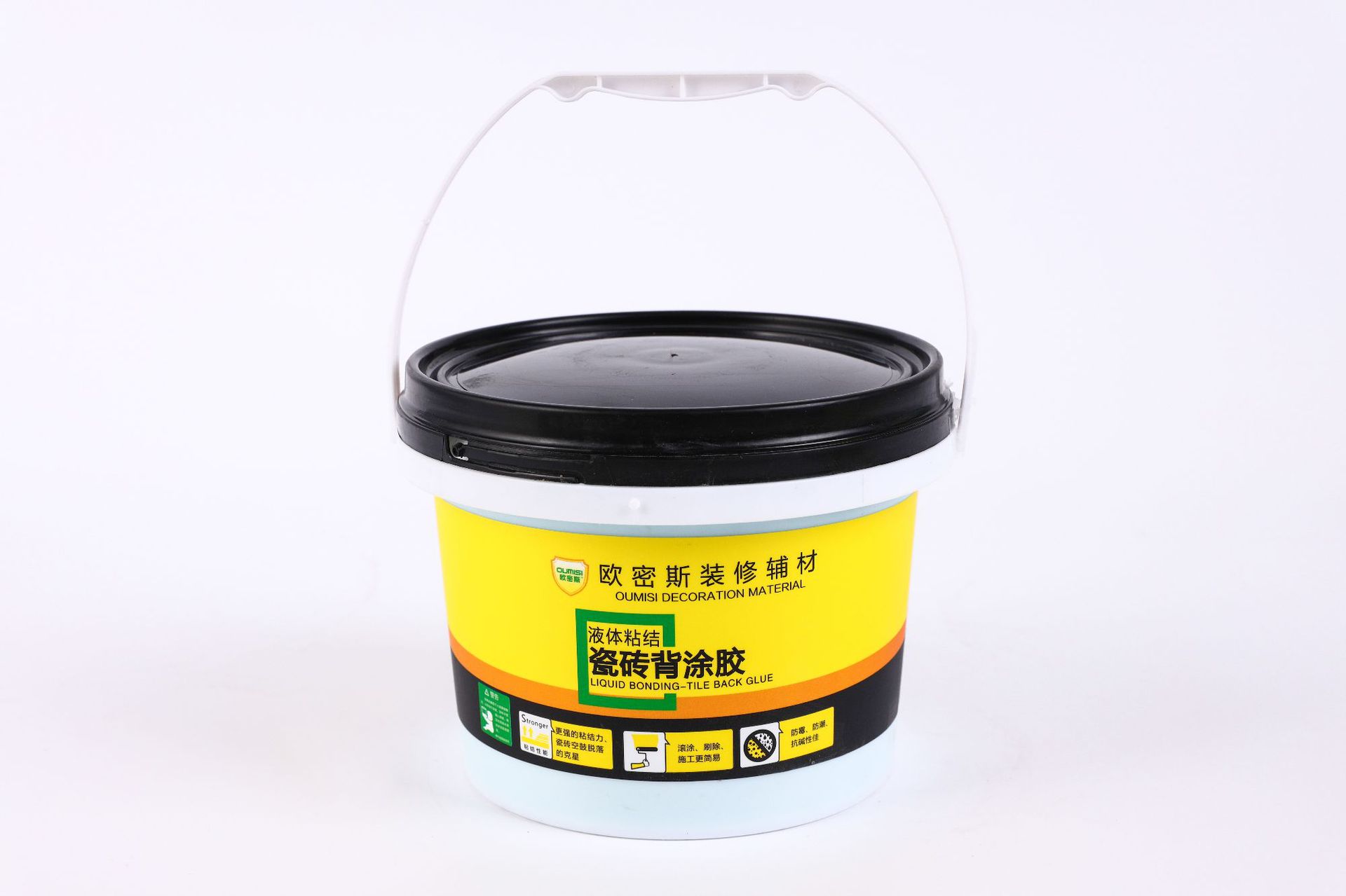 工厂直发瓷砖背涂胶粘结剂瓷砖胶膏状液体强力型瓷砖背胶即刷型