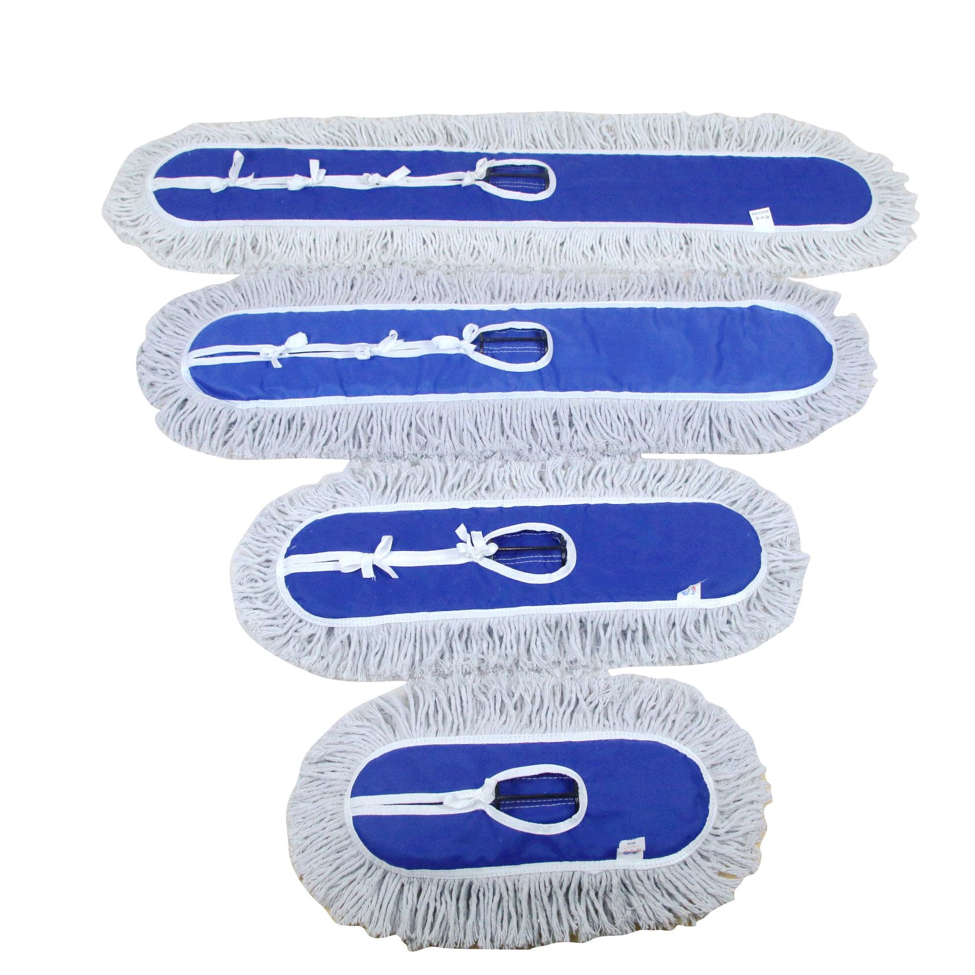 排拖尘推棉纱拖把头 大堂大厅平板拖把头 尘推拖把布40-120公分