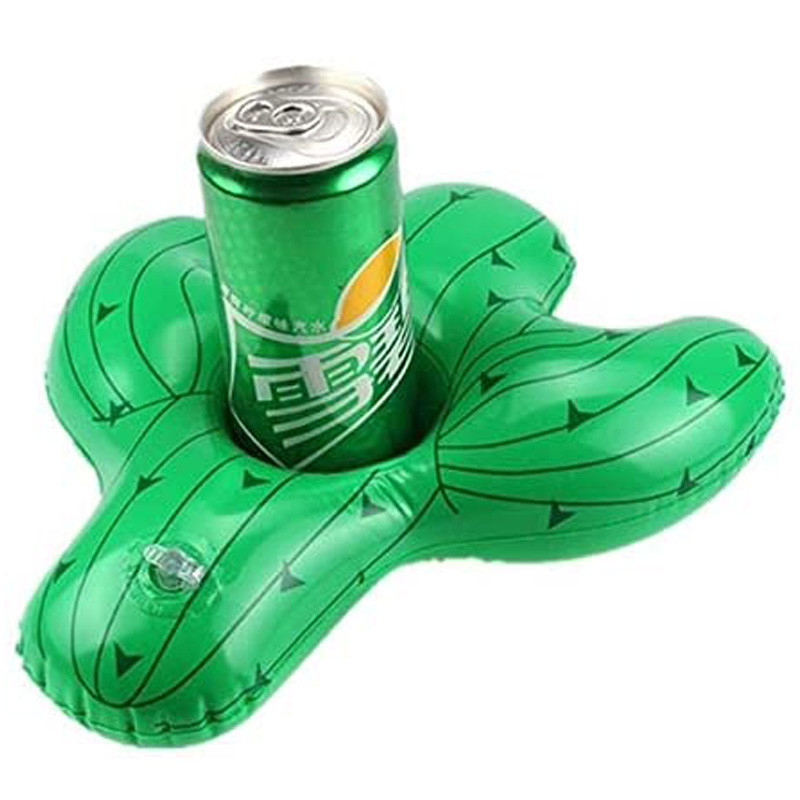 pvc充气牛油果鳄梨可乐杯座 饮料啤酒漂浮手机杯托 创意水上杯托