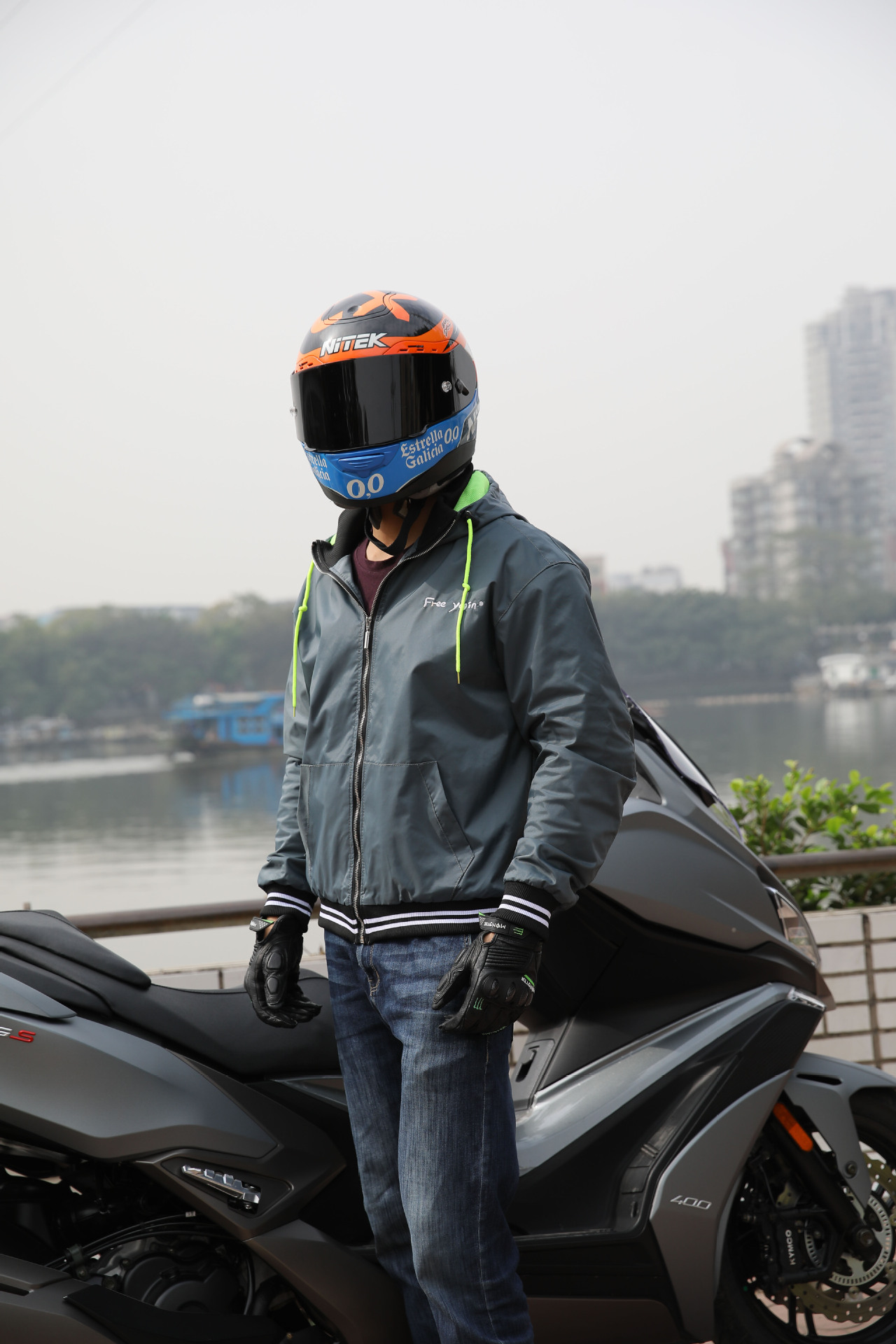 秋冬季摩托车骑行服男女防摔衣摩托车服赛车服机车服休闲卫衣通勤