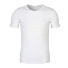 TS男士儿童热升华广告衫定做空白t恤女莫代尔白色班服SGBL文化衫