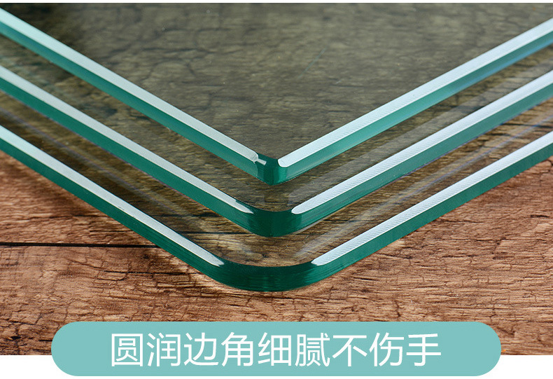 钢化玻璃厂家5-12mm建筑玻璃精磨边异型钢化玻璃透明钢化玻璃