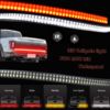new pattern Pickup Car lights Red, yellow, White color to turn to brake Reversing Streamer Gradient scanning cornering lamp