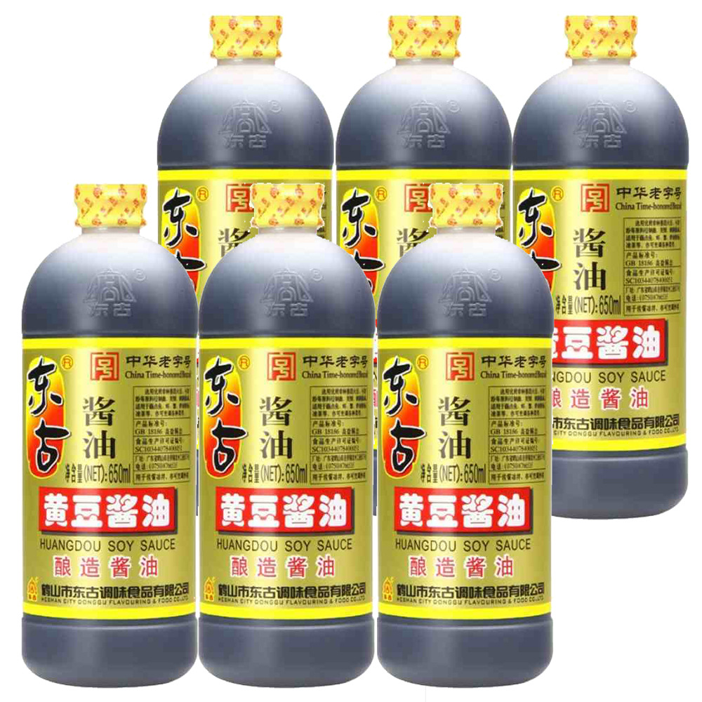 650ml*12瓶包邮东古酱油黄豆酱油家用黄豆酱油东古黄豆酱油家用炒