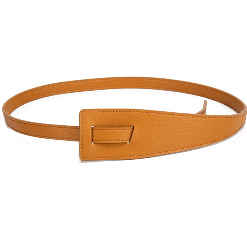 腰带女小众设计时尚 女士腰封百搭个性打结配连衣裙子衬衫装饰