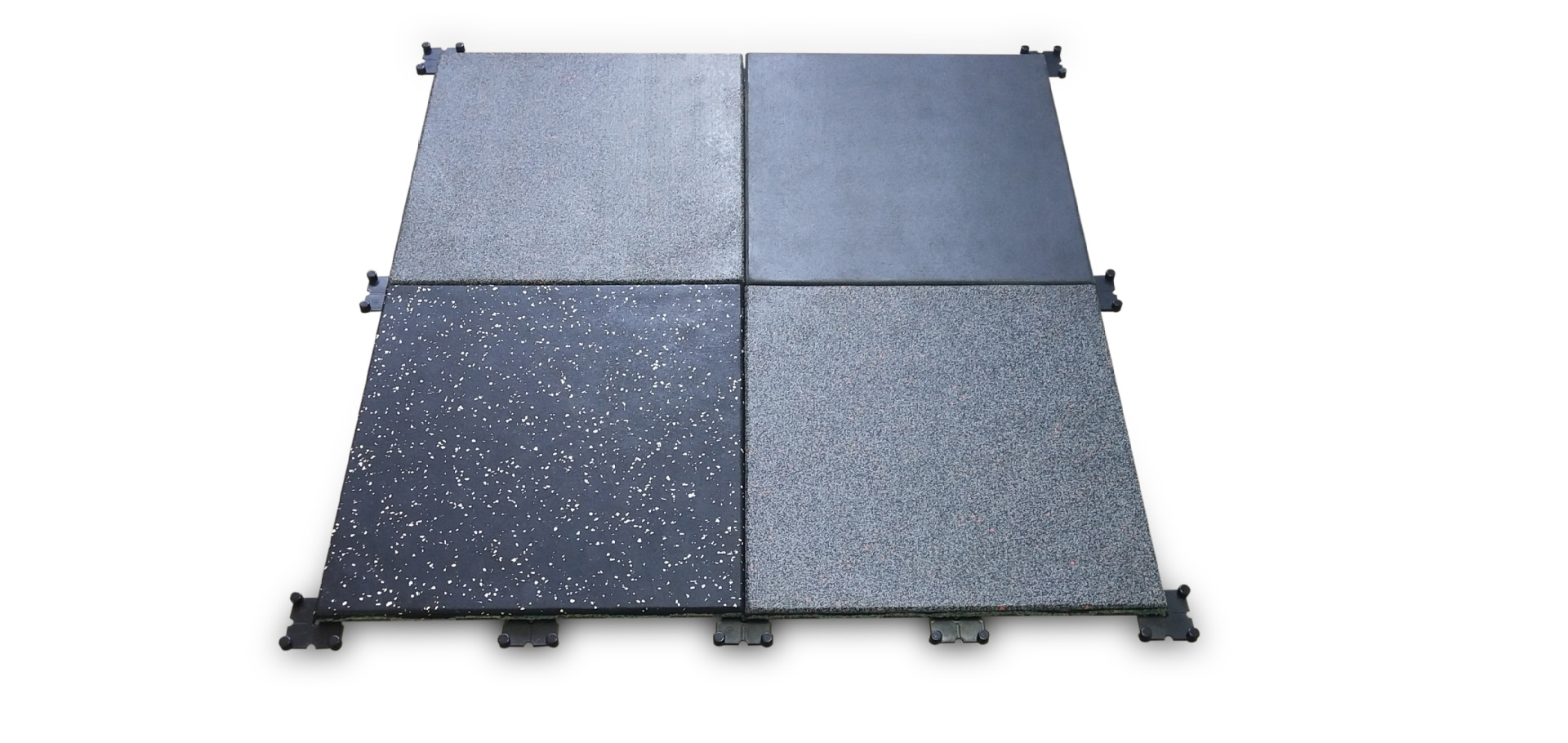 健身房减震垫哑铃橡胶地垫家用隔音拼接环保缓冲防震地板防滑地胶