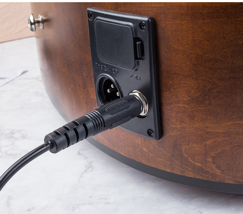 拾音器链接标准线吉他连接线电箱吉他贝斯降噪线音频音箱连接线